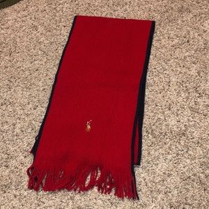 Red Polo Scarf